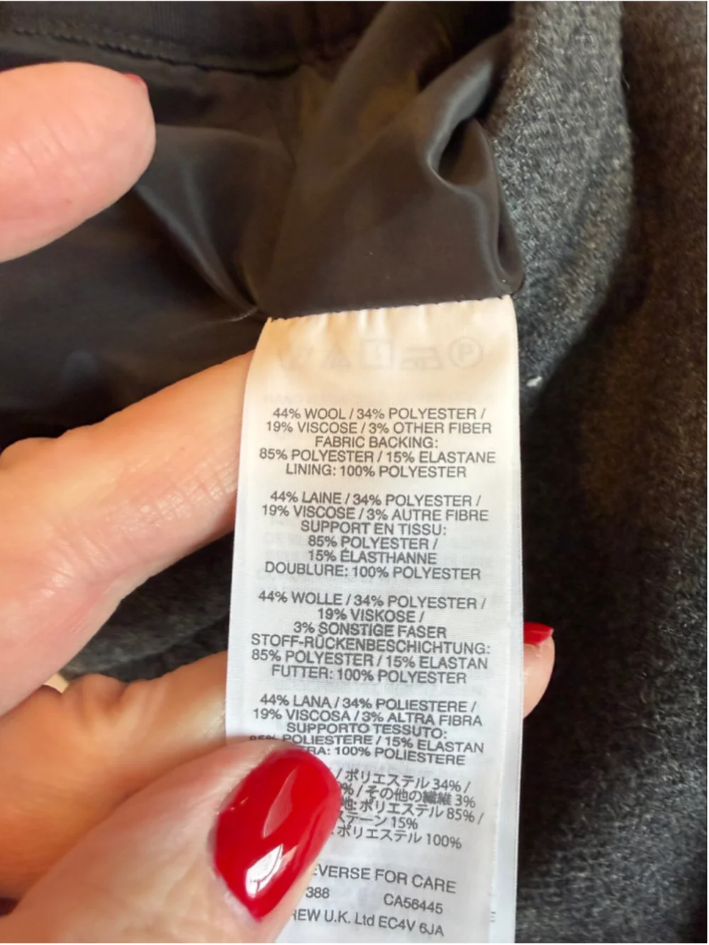 J.Crew Bonded Wool Flounce Mini Skirt Size 10 Coquette Dark Academic J2
